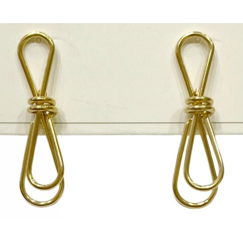 Kostibas 3113-662FX, Σκουλαρίκια, Κρίκοι, Ατσάλι, Χρυσό 