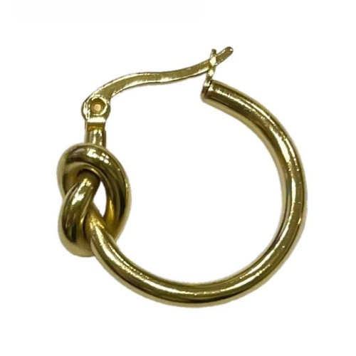 Kostibas 3113-638DX, Σκουλαρίκια, Κρίκοι, Ατσάλι, Χρυσό 