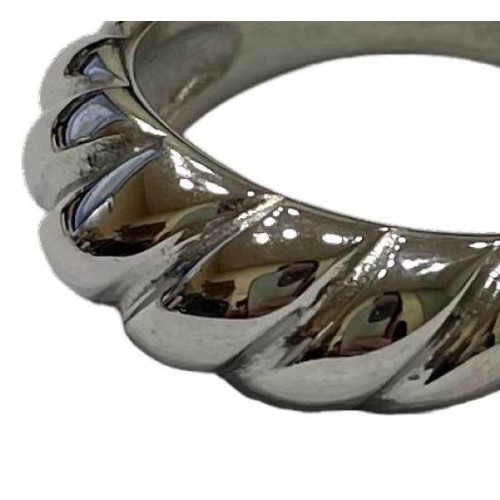 Kostibas 2513-383A, Δαχτυλίδι, Ατσάλι, Ασημί