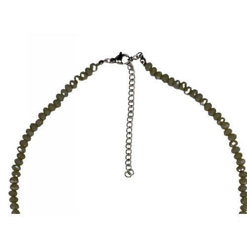 Kostibas 1023-001G2, Μονόχρωμο, Κρύσταλλο, Γκρι 