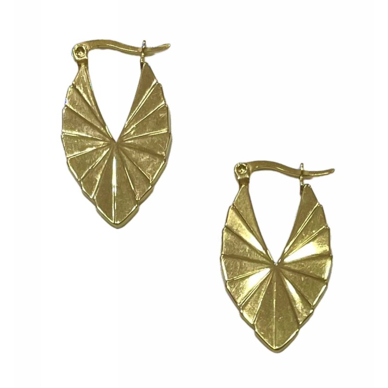 Kostibas 3113-668FX, Σκουλαρίκια, Κρίκοι, Ατσάλι, Χρυσό 