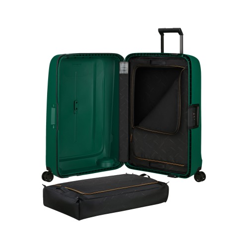 Samsonite 146911-4705 Essens, Σκληρή, Μεσαία 69cm, ΑΤΑΝ, Πράσινο