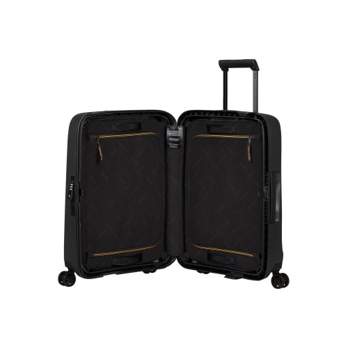 Samsonite 146909-1374 Essens, Σκληρή, Μικρή/Καμπίνας 55cm, Μαύρο
