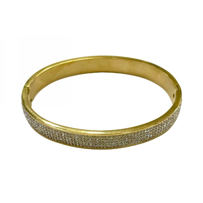 Kostibas 1513-970XH, Βραχιόλι, Ατσάλι, Χειροπέδα, Χρυσό