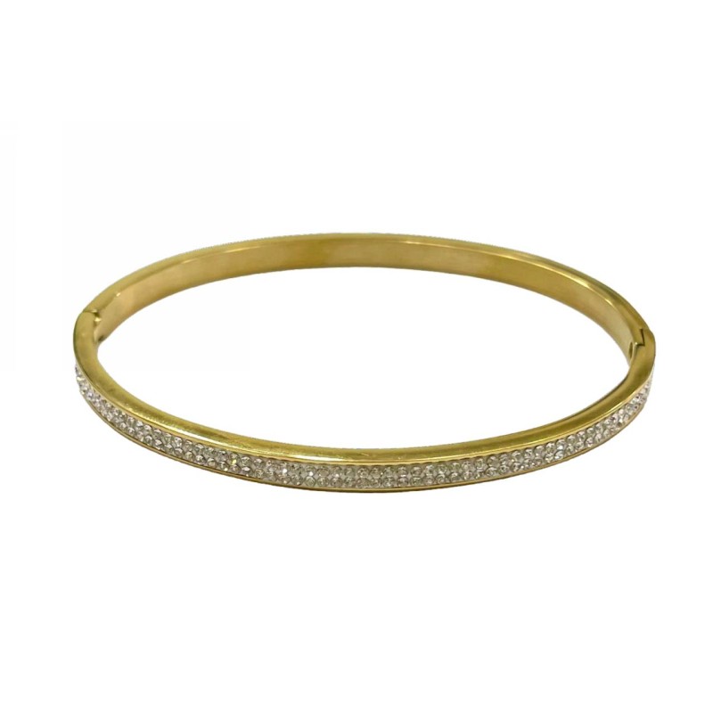 Kostibas 1513-970XD, Βραχιόλι, Ατσάλι, Χειροπέδα, Χρυσό