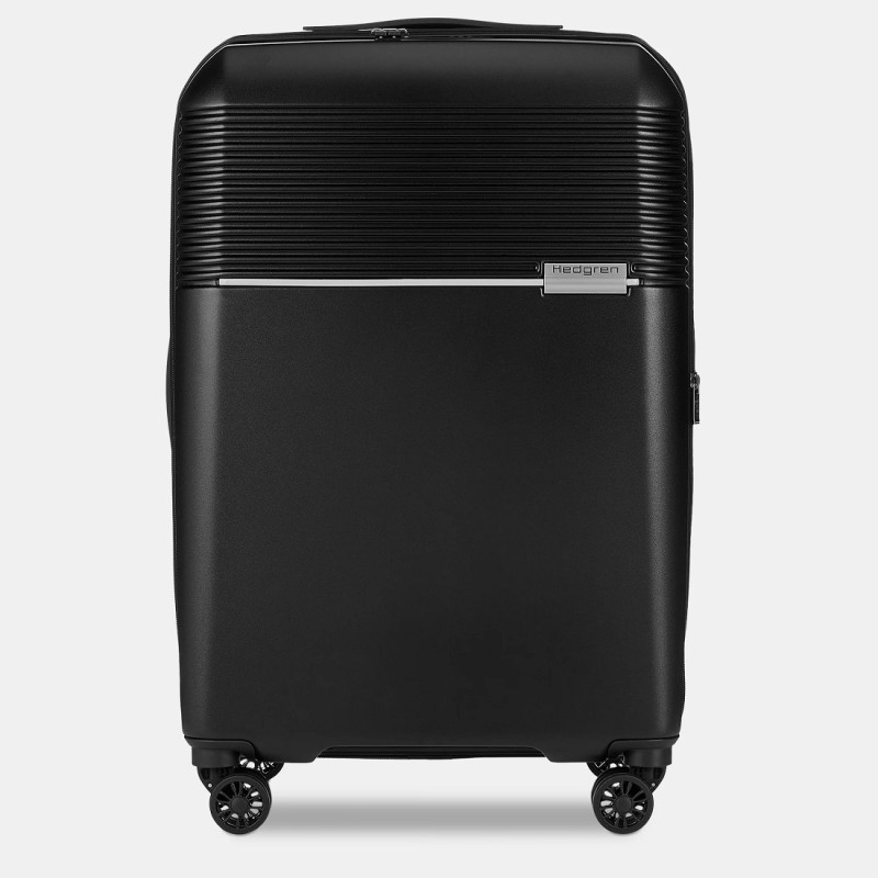 Hedgren HLNO01MEX-003 Stripe, Σκληρή, Μεσαία 66cm, Μαύρο