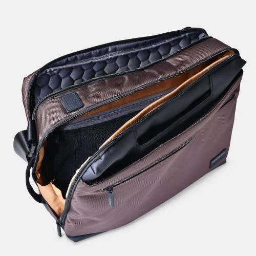 Hedgren HNXT06-343, Χαρτοφύλακας/Σακίδιο 15,6 inch, Ύφασμα, Καφέ