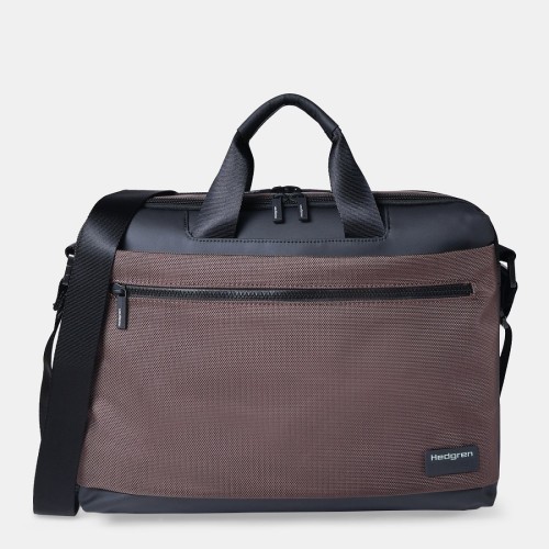 Hedgren HNXT06-343, Χαρτοφύλακας/Σακίδιο 15,6 inch, Ύφασμα, Καφέ