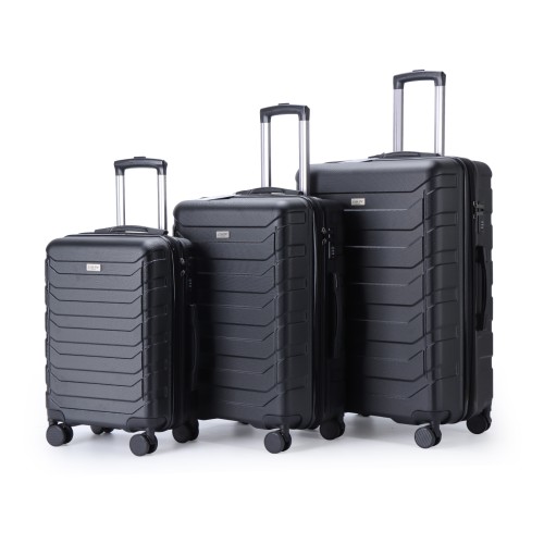 Lavor 1-602S, Σκληρή, Set 75, 65, 55 cm, Μαύρο