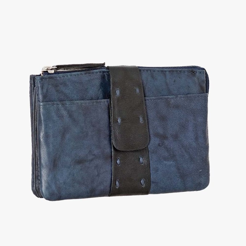 Bartuggi 521-7091, Πορτοφόλι, Δέρμα, Μπλε