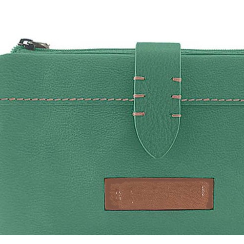 Bartuggi 521-7131, Πορτοφολάκι, Δέρμα, Πράσινο