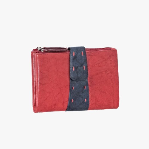 Bartuggi 521-7081, Πορτοφόλι, Δέρμα, Κόκκινο