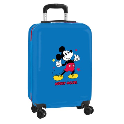 Safta 612314851 Mickey Mouse Blue, Σκληρή, Μικρή/Καμπίνας 55cm, Μπλε