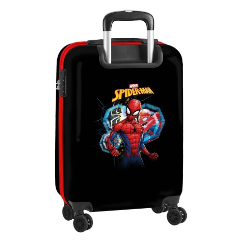 Safta 612343851 Spiderman Hero, Σκληρή, Μικρή/Καμπίνας 55cm, Μαύρο