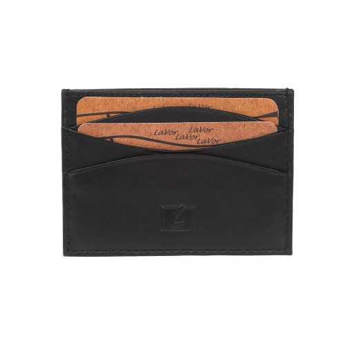 Lavor 1-3310, Καρτοθήκη, Δερμάτινη, Μαύρο