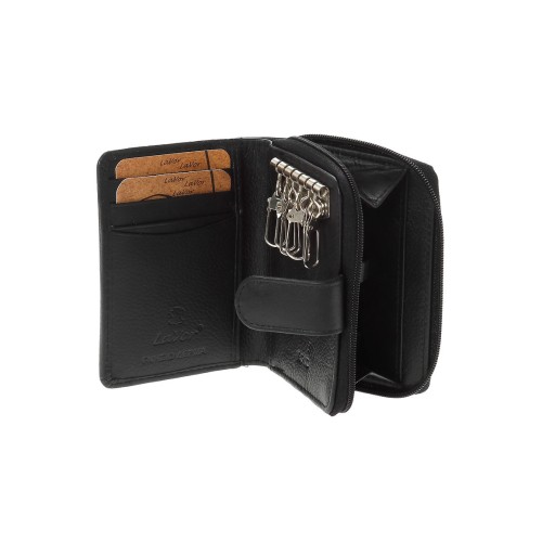 Lavor 1-3863, Κλειδοθήκη, Δερμάτινη, Μαύρο