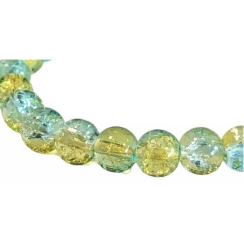 Kostibas 1523-15109, Βραχιόλι, Κρύσταλλο, Κιτρινοπράσινο