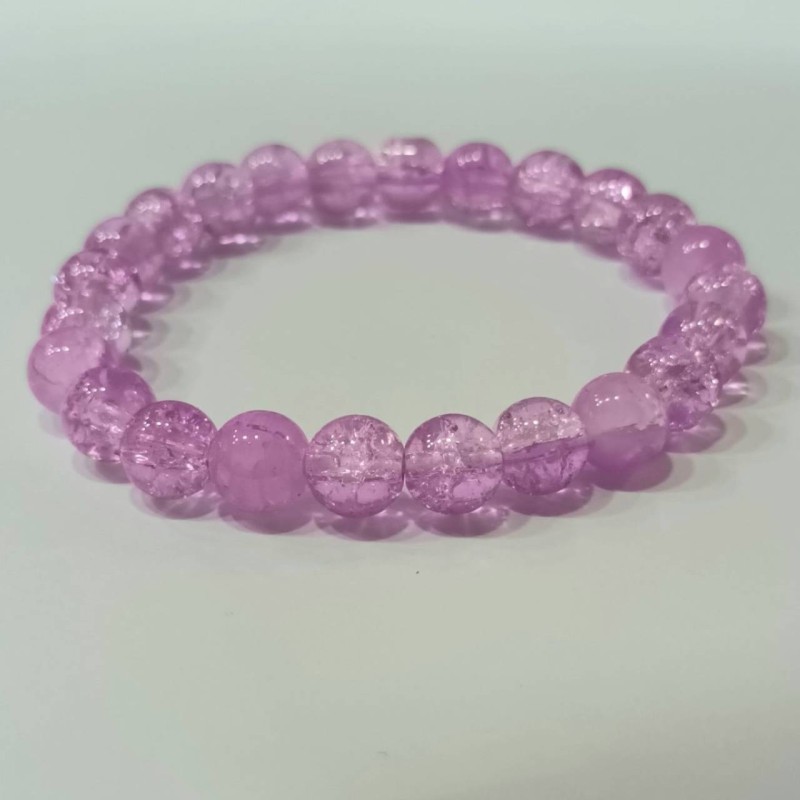 Kostibas 1523-15119, Βραχιόλι, Κρύσταλλο, Λιλά