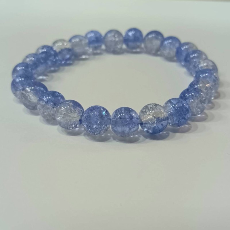 Kostibas 1523-15129, Βραχιόλι, Κρύσταλλο, Λευκό/Μπλε ανοιχτό