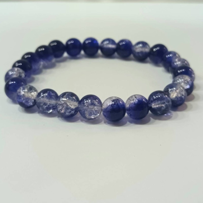 Kostibas 1523-15133, Βραχιόλι, Κρύσταλλο, Λευκό/Μπλε σκούρο