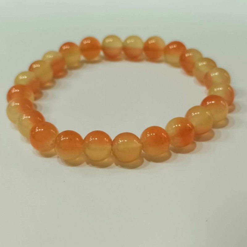 Kostibas 1523-15139, Βραχιόλι, Κρύσταλλο, Πορτοκαλί/Μπεζ