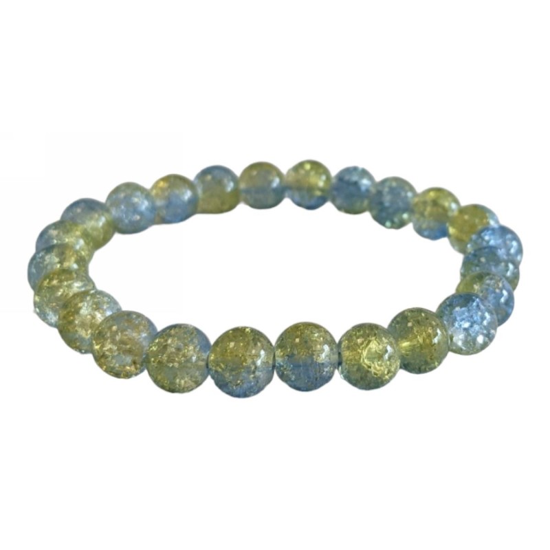 Kostibas 1523-15149, Βραχιόλι, Κρύσταλλο, Μπλε/Κίτρινο