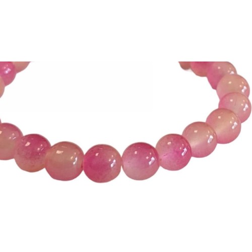 Kostibas 1523-15150, Βραχιόλι, Κρύσταλλο, Φούξια/Μπεζ