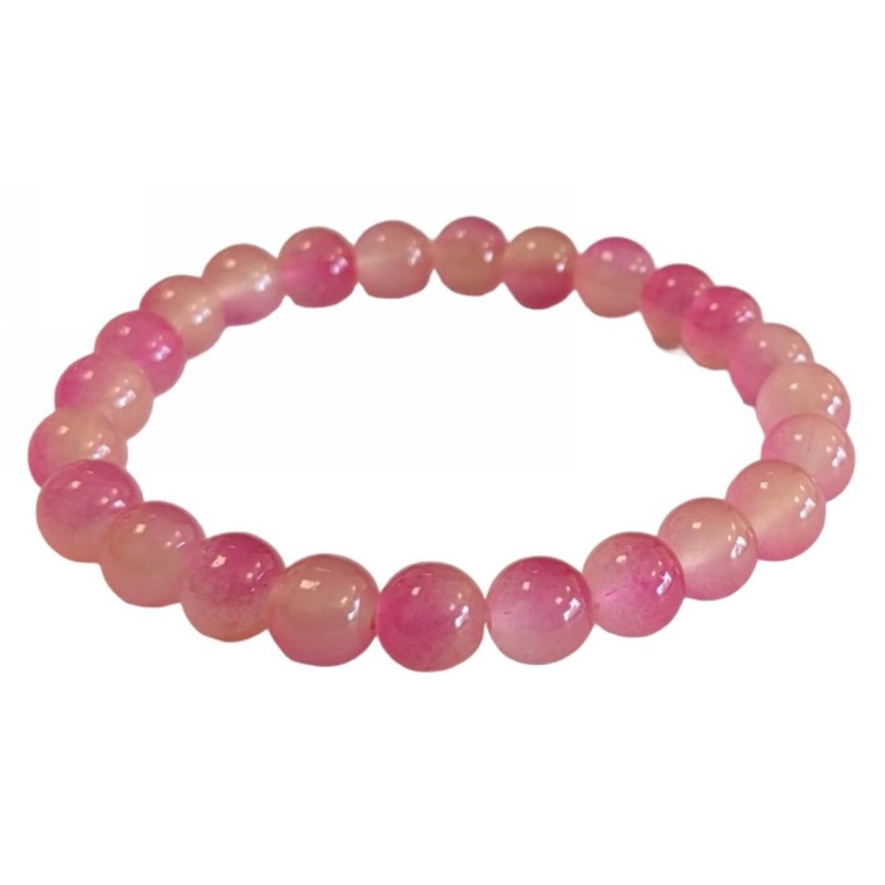 Kostibas 1523-15150, Βραχιόλι, Κρύσταλλο, Φούξια/Μπεζ