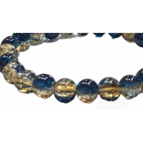 Kostibas 1523-15155, Βραχιόλι, Κρύσταλλο, Μπλε/Κίτρινο σκούρο