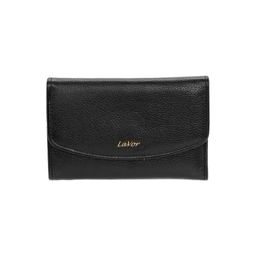 Lavor 1-6017, Πορτοφόλι, Δερμάτινο, Μαύρο