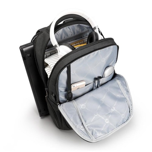 Tigernu T-B3503, Σακίδιο Πλάτης, Ύφασμα, Μαύρο