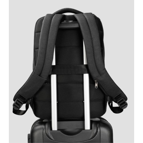 Tigernu T-B3503, Σακίδιο Πλάτης, Ύφασμα, Μαύρο