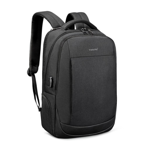 Tigernu T-B3503, Σακίδιο Πλάτης, Ύφασμα, Μαύρο