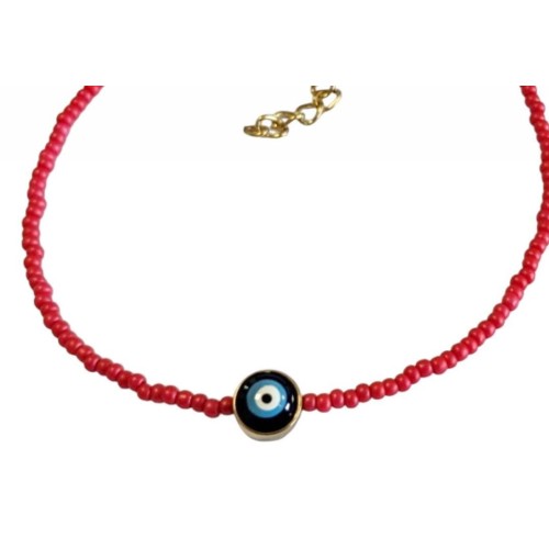 Kostibas 1513-783U1, Βραχιόλι, Ατσάλι, Κόκκινο