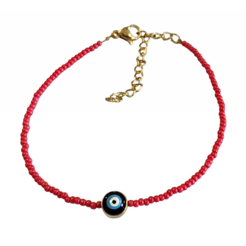 Kostibas 1513-783U1, Βραχιόλι, Ατσάλι, Κόκκινο