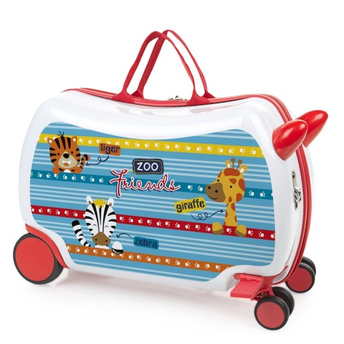 Arsamar Happyfundays Itaca 771445-16, Σκληρή/Πολυπροπυλένιο, Μικρή/Καμπίνας, Γαλάζιο/Πολύχρωμο