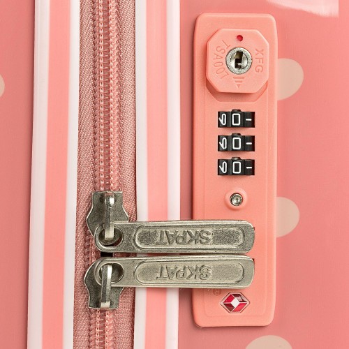 Arsamar 132350-01 Polkadot, Σκληρή/Πολυπροπυλένιο, Μικρή/Καμπίνας, Πουα Ροζ