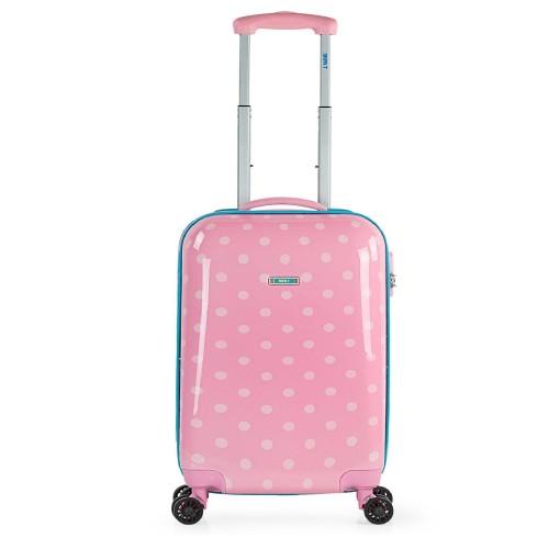 Arsamar 66450-02 Topos, Σκληρή/Πολυπροπυλένιο, Μικρή/Καμπίνας 55cm, Πουά Ροζ