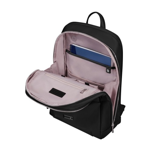 Samsonite 147734-1041 Zalia 3.0, Σακίδιο Πλάτης 15.6, Ύφασμα, ATAN, Μαύρο
