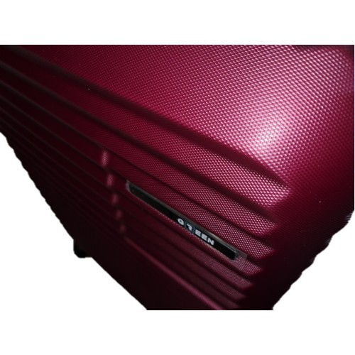 Rain RB8071D Green, Σκληρή, Set Double 65,55cm, Μπορντώ