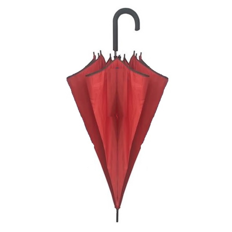 Rain A-6010 Red, Ομπρέλα αυτόματη, Μπαστούνι, Κόκκινο
