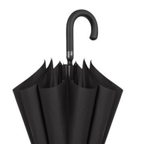 Rain A-21755, Ομπρέλα αυτόματη, Μπαστούνι, Μαύρο