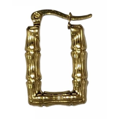 Kostibas 3113-848X, Σκουλαρίκια κρίκοι, Ατσάλι, Χρυσό