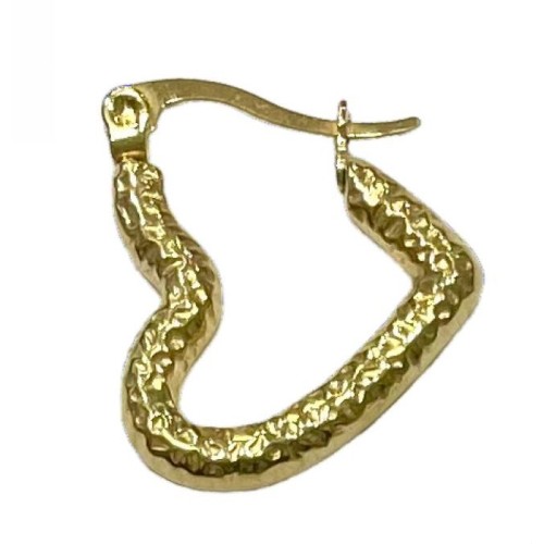 Kostibas 3113-656DX, Σκουλαρίκια κρίκοι, Ατσάλι, Χρυσό