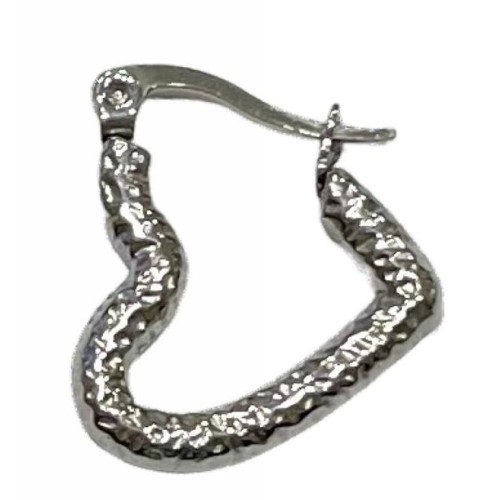 Kostibas 3113-656DA, Σκουλαρίκια κρίκοι, Ατσάλι, Ασημί