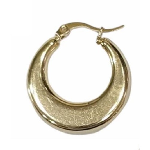 Kostibas 3113-868XE, Σκουλαρίκια κρίκοι, Ατσάλι, Χρυσό