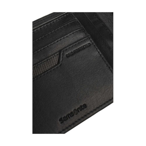 Samsonite 144537-1041 Pro DLX 6, Ανδρικό Πορτοφόλι, Δέρμα, Μαύρο