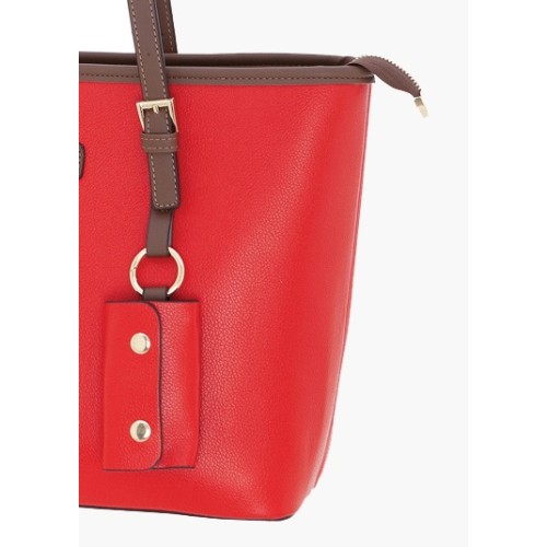 Bartuggi 718-523, Τσάντα, Ώμου/Καρπού, Κόκκινο