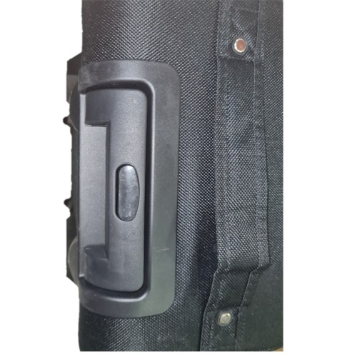 Rain RB1126, Ύφασμα, Μεγάλος 68cm Με Ρόδες, Μαύρο