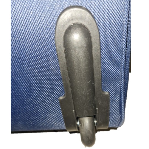 Rain RB1123, Ύφασμα, Μεσαίος 60cm, Με Ρόδες, Μπλε